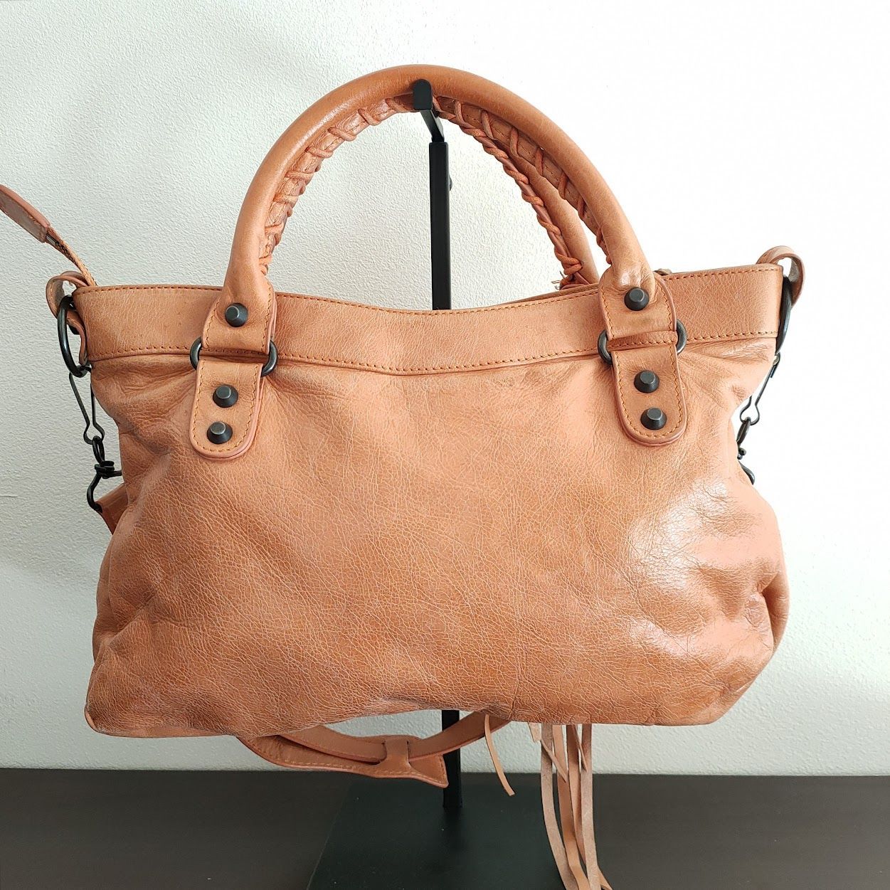 美品✨バレンシアガ ハンドバッグ 2way ロゴ金具 レザー ブラウン 楽天市場】【バッグ】BALENCIAGA バレンシアガ ザ ワーク ハンドバッグ