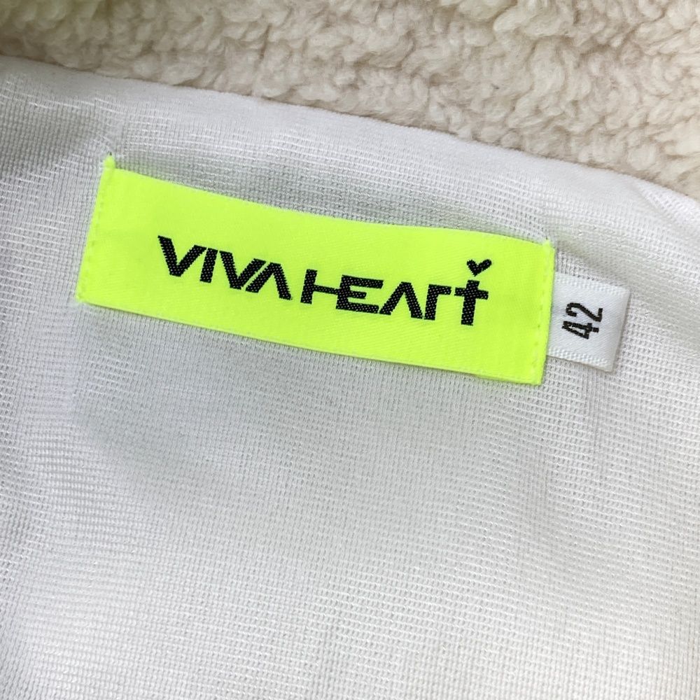 サイズ：42 VIVA HEART ビバハート ボア切替 中綿ジップワンピース