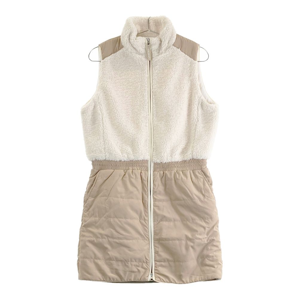 サイズ：42 VIVA HEART ビバハート ボア切替 中綿ジップワンピース