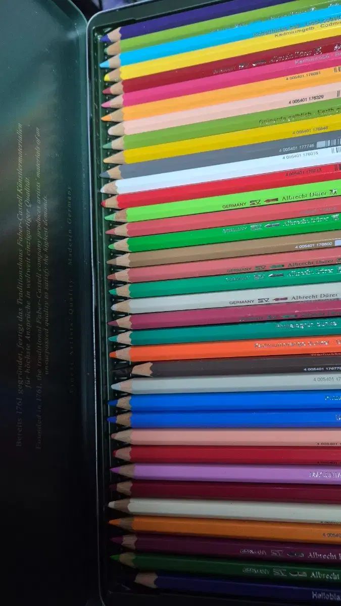 FABER-CASTELL アルブレヒト デューラー 水彩色鉛筆