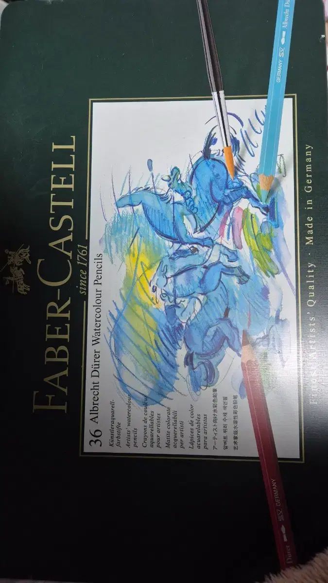 FABER-CASTELL アルブレヒト デューラー 水彩色鉛筆