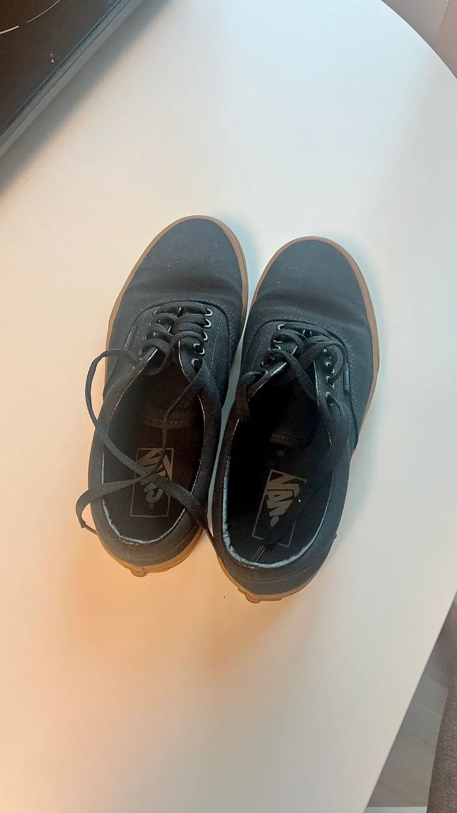 VANS エラ スニーカー ブラック Classic 7 5 255 cm