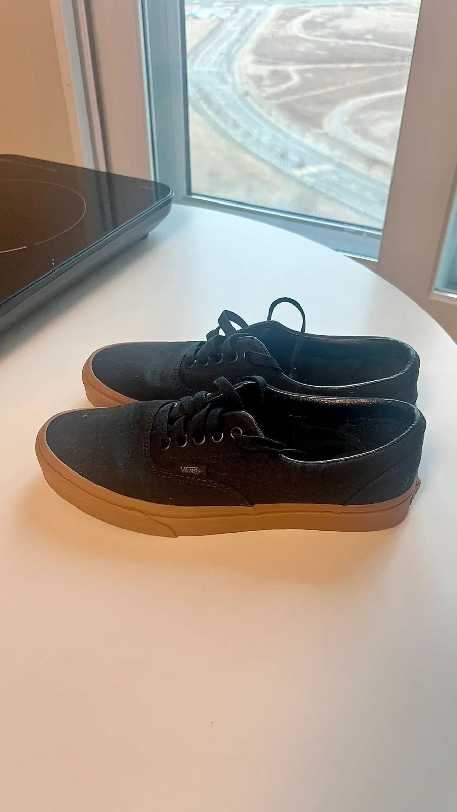 VANS エラ スニーカー ブラック Classic 7 5 255 cm