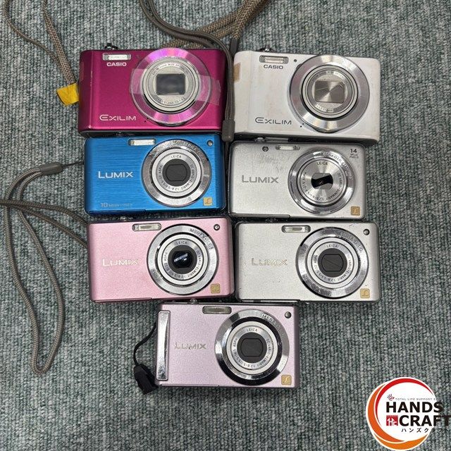 ◎【ジャンク品扱い】 Panasonic Lumix / CASIO EXILIM デジタルカメラ