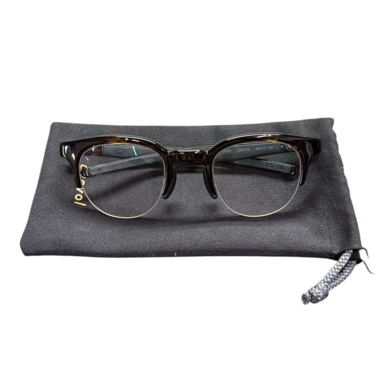 Eyevol アイヴォル DM-FG アイウェア 眼鏡 46 24-124 度入り 15063