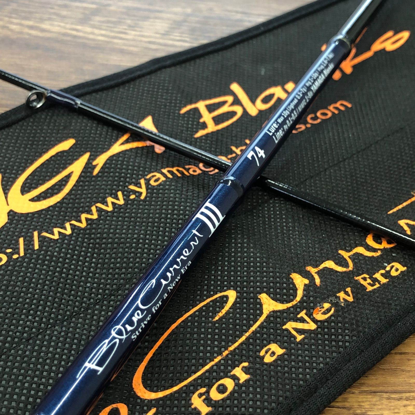 【中古美品】 ヤマガブランクス ブルーカレントⅢ 74 ロッド]ヤマガブランクス ブルーカレントIII 711□ネコポス対象外□の