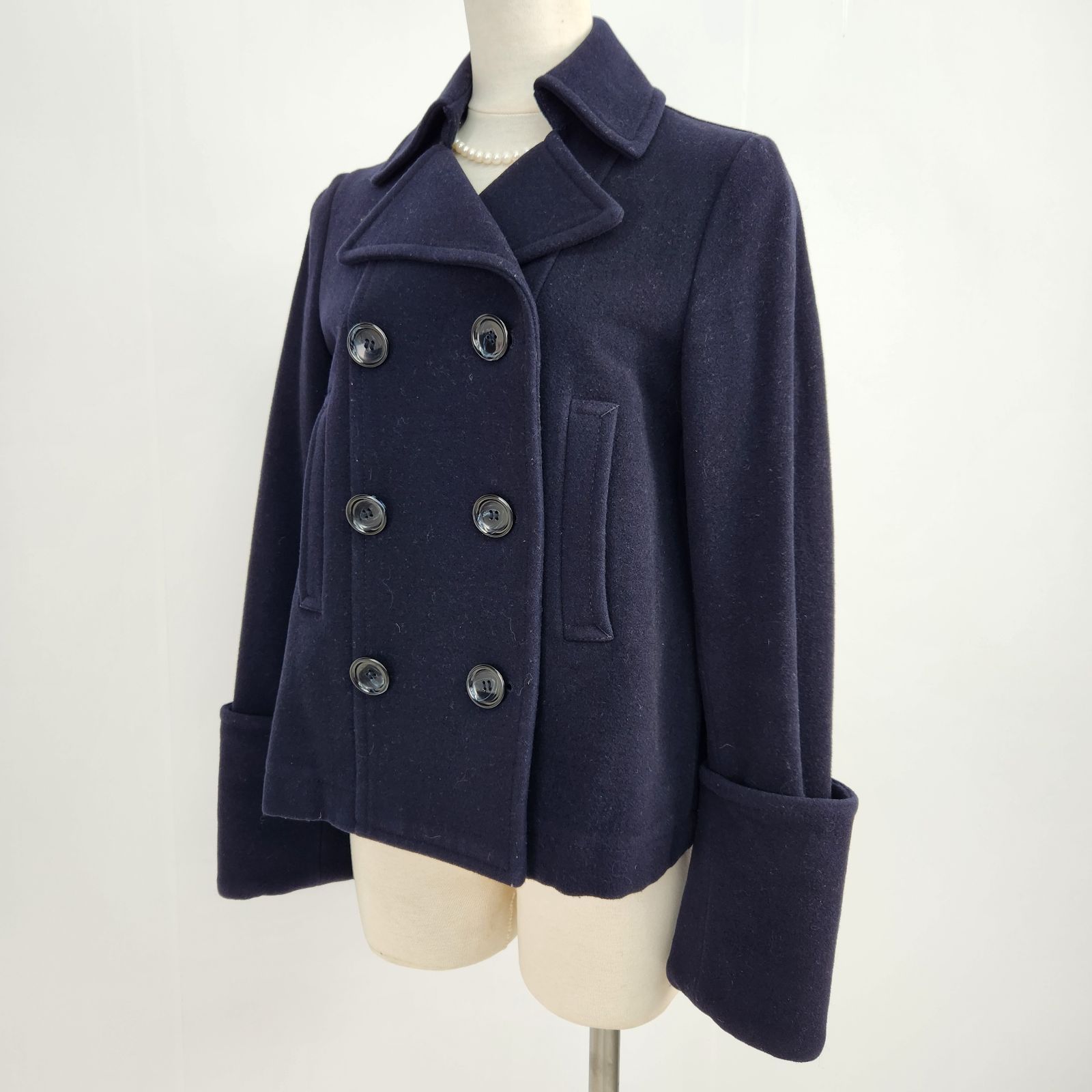 tricotCOMME des GARÇONS ウール縮ショートジャケット tricotCOMME des GARÇONS ウール縮ショートジャケット COMME des