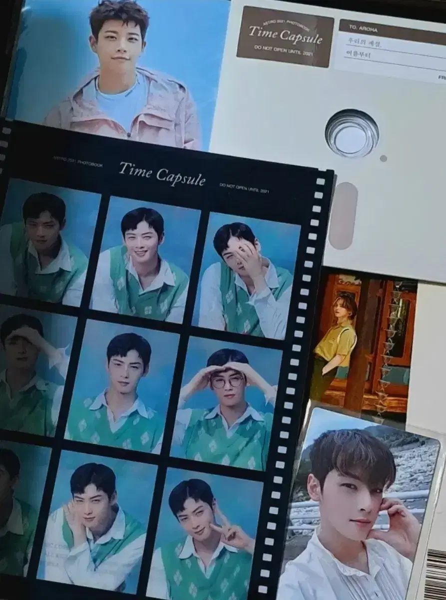 ASTRO アルバム フォトブック タイムカプセル トレカ まとめ売り ASTRO 2021 タイムカプセル（開封）セット - メルカリ