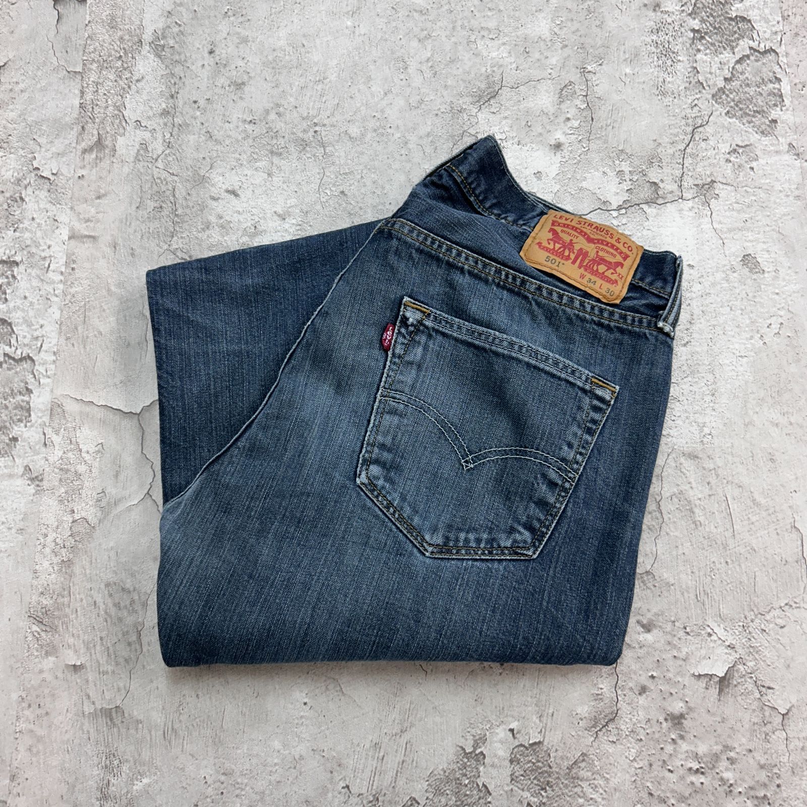 売店 リーバイス501 Levis W34 デニム 青 古着 90s 18549 【公式通販】