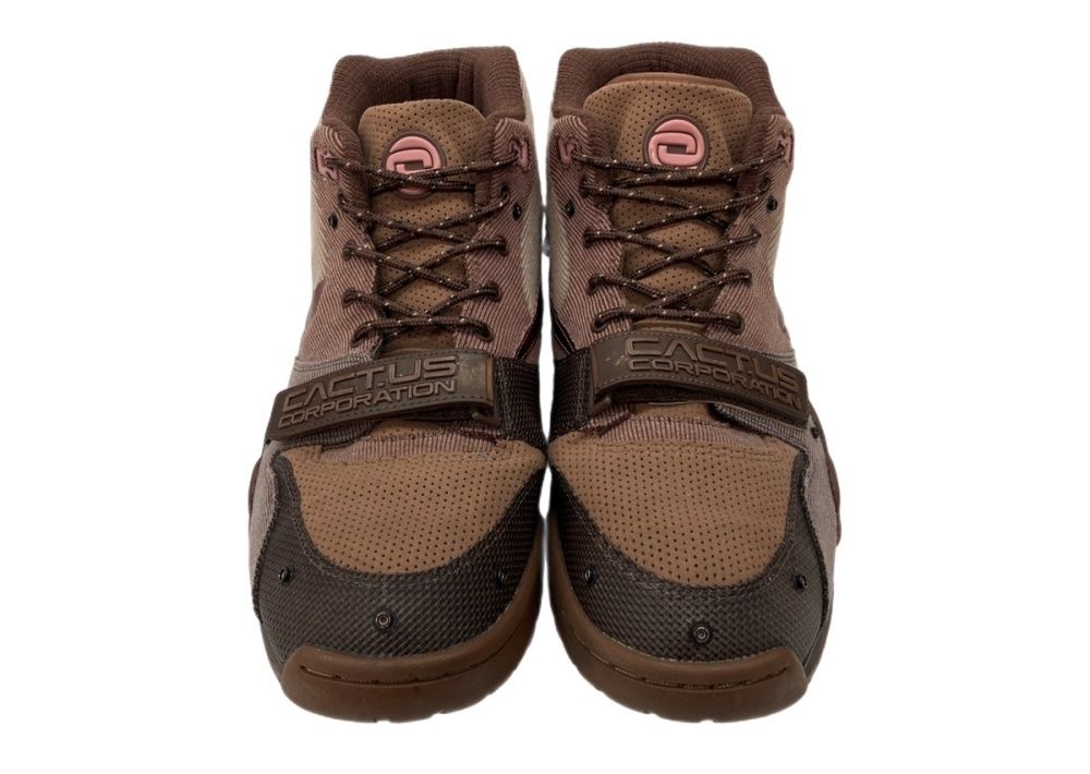 ナイキ NIKE 21年製 × CACTUS JACK カクタスジャック AIR TRAINER 1 エア トレーナー TRAVIS SCOTT シューズ 茶 DR 7515-200 メンズ靴 スニーカー ブラウン 30 cm 104 S-1082