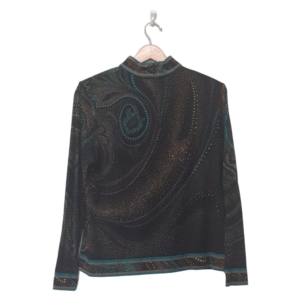 LEONARD(レオナール) 長袖カットソー サイズLL レディース美品 - 黒