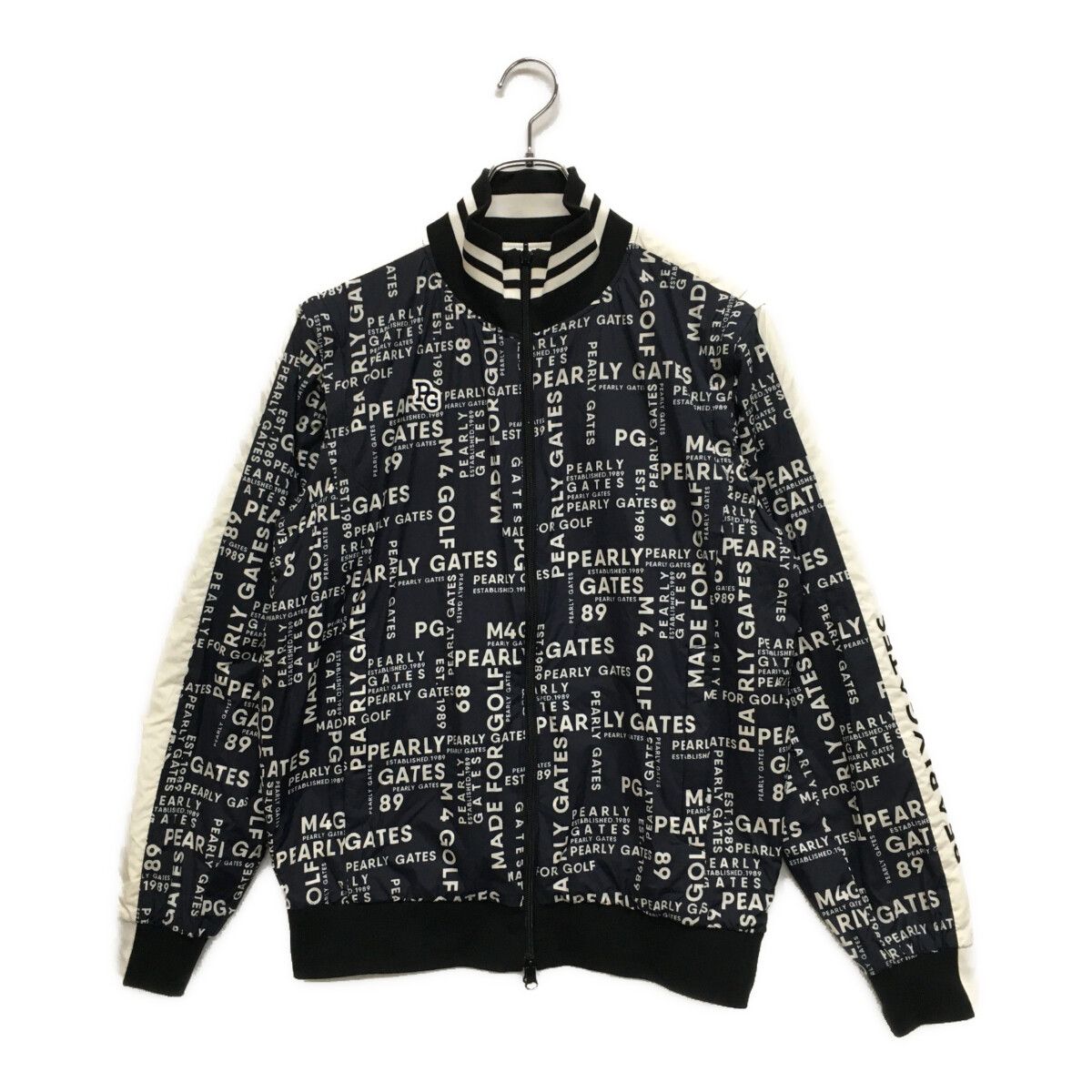 中古 メンズ パーリーゲイツ PEARLY GATES フルジップアウター 4(M) 紺