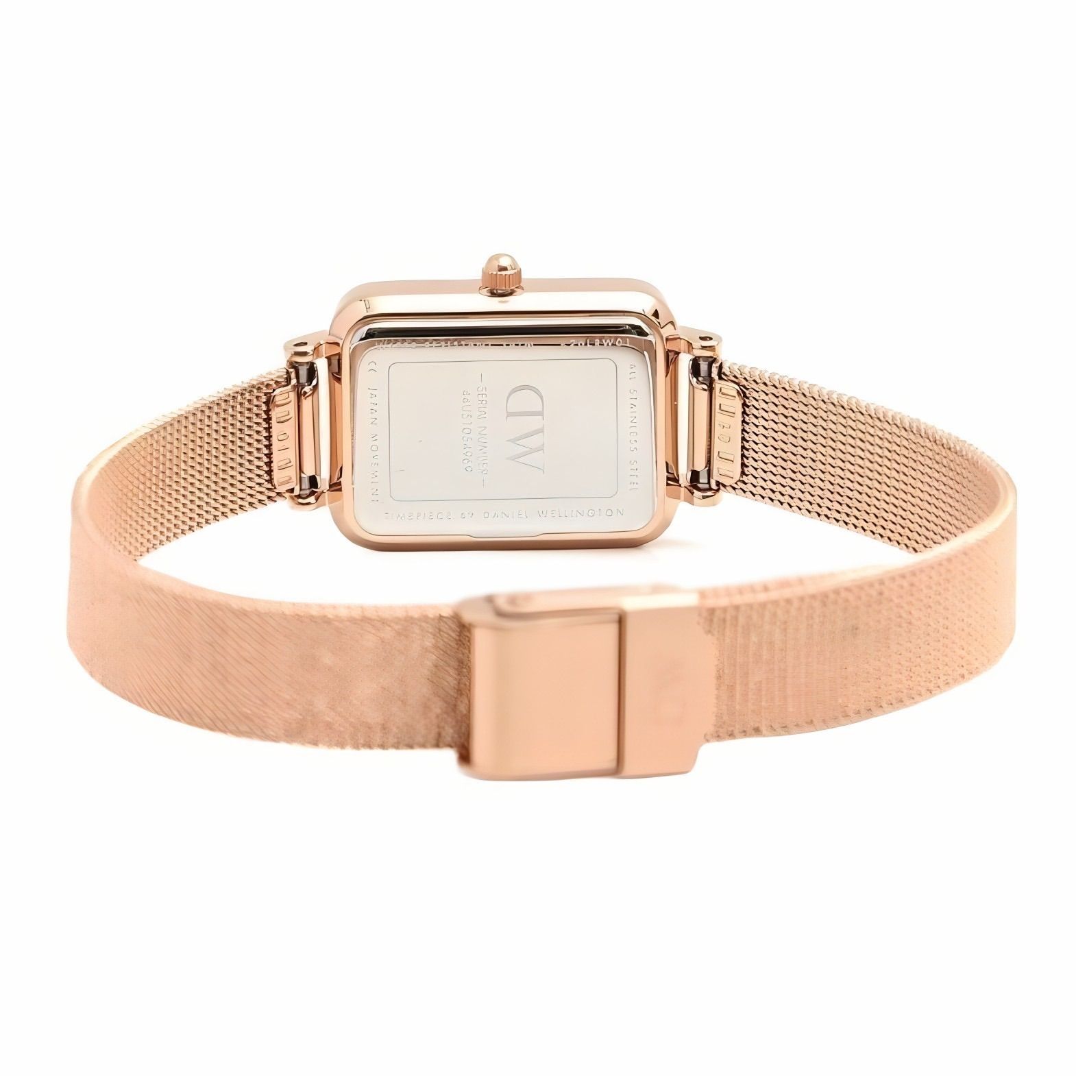  ギフト対応可 ダニエルウェリントン DANIEL WELLINGTON 腕時計 Quadro Lumine Pressed Melrose ローズゴールド ホワイト レディース クオーツ アナログ おしゃれ ブランド 記念 プレゼント 腕時計(クォーツ) 腕時計(アナログ)