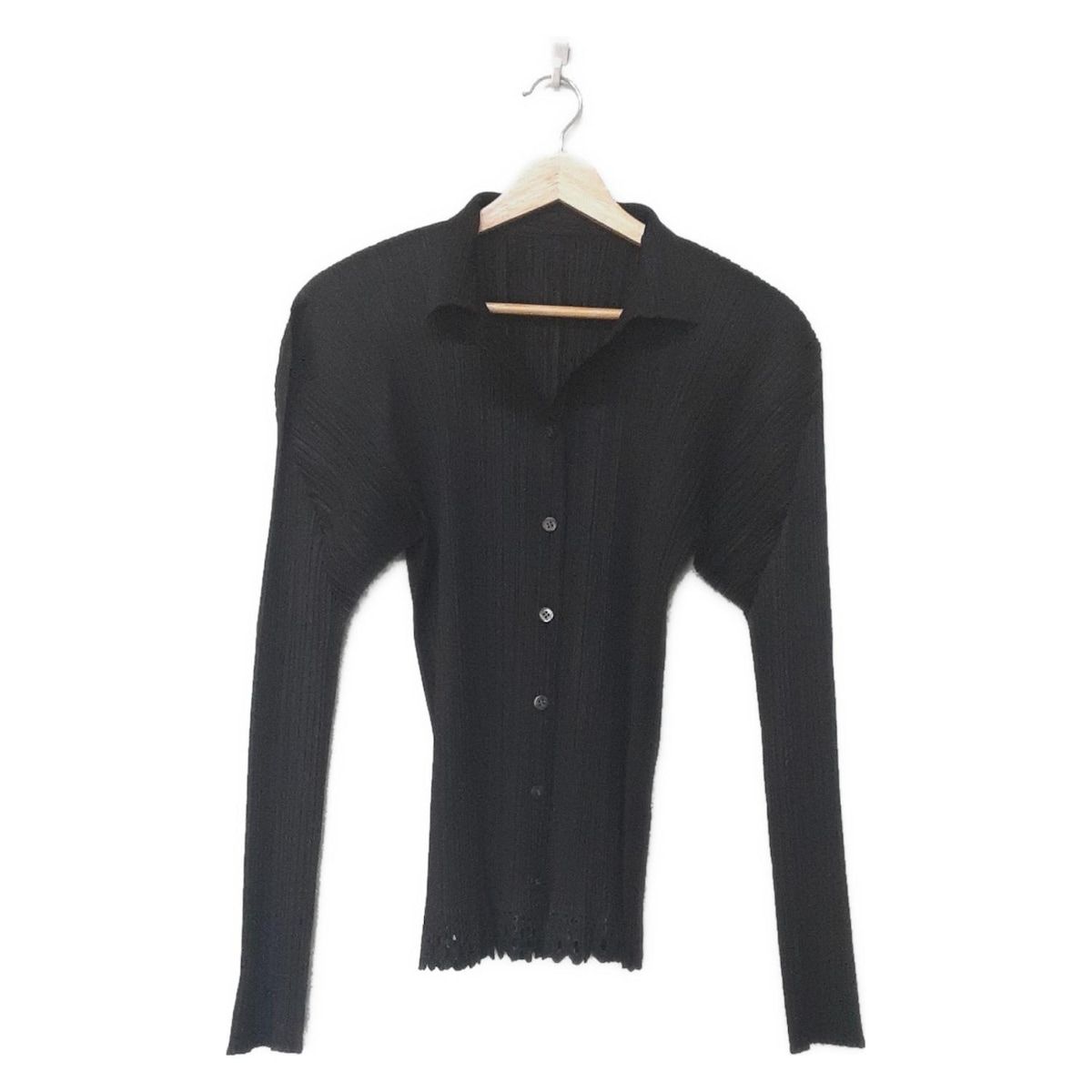 PLEATS PLEASE(プリーツプリーズ) 長袖シャツブラウス サイズ4 XL