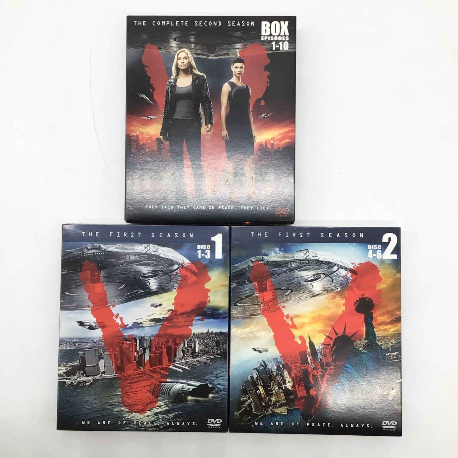 12190 【初回限定生産】V シーズン1-2 コンプリート DVD BOX Soft