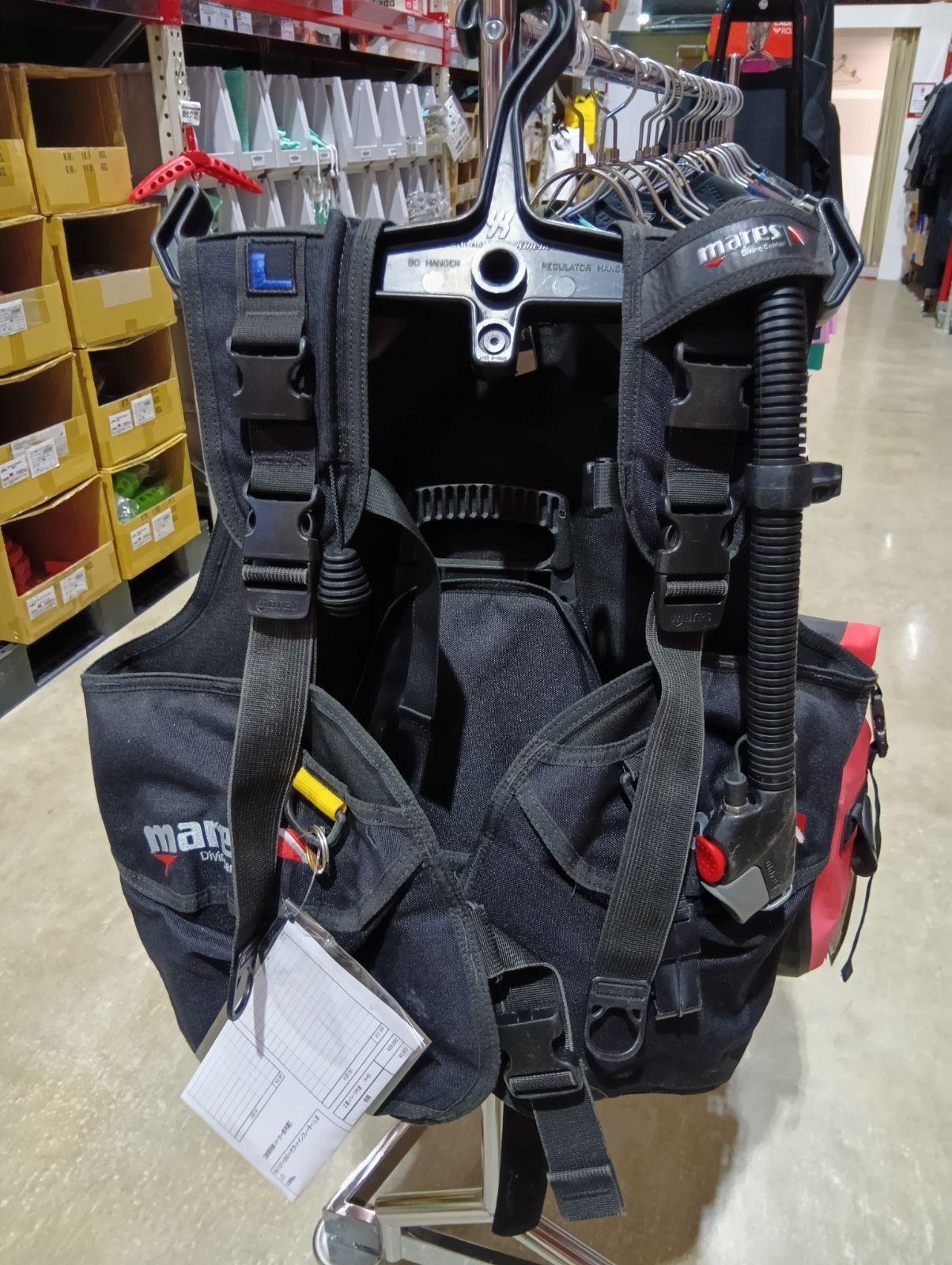 Mares マレス ローバー BCD Lサイズ 17