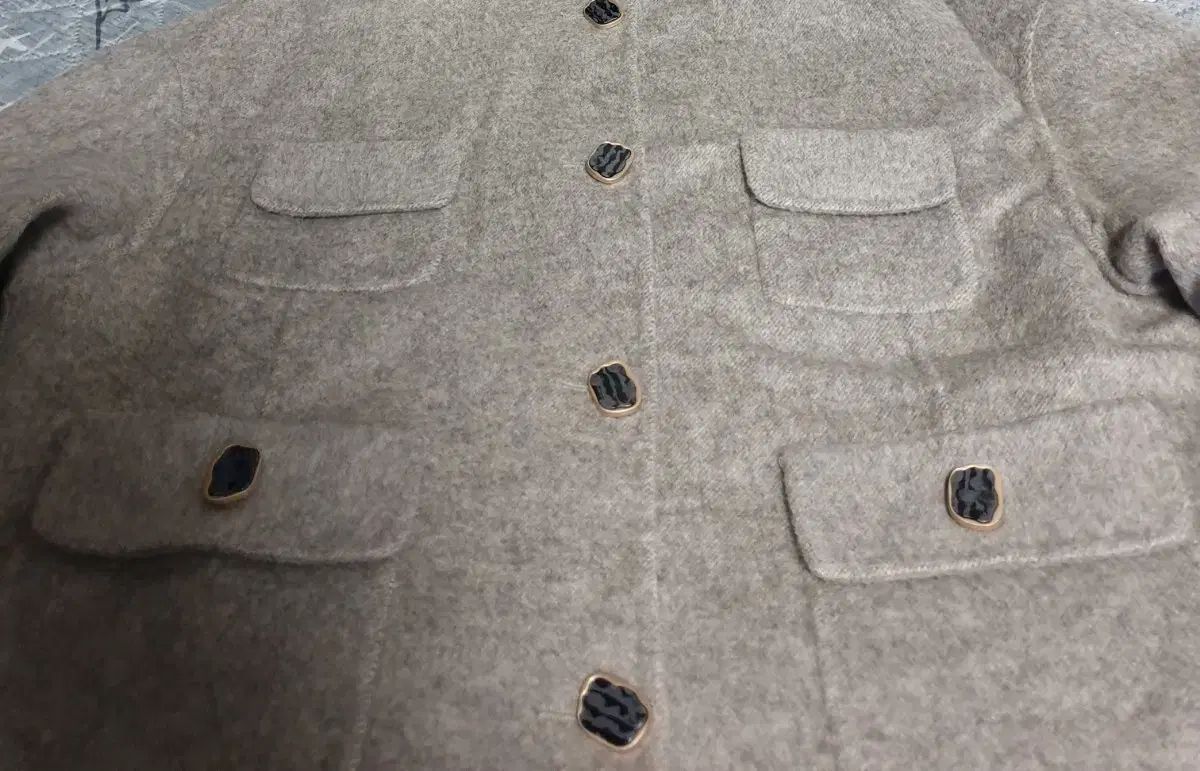 GENERALIDEA ジェネラルアイディア ハンドメイド ウール ラウンド ジャケット M