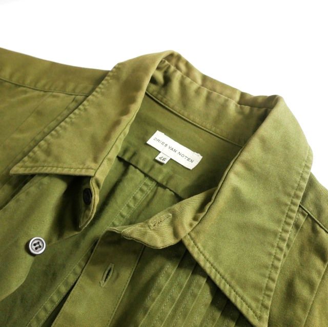 ドリスヴァンノッテン DRIES VAN NOTEN ライカ期 ミリタリーシャツ