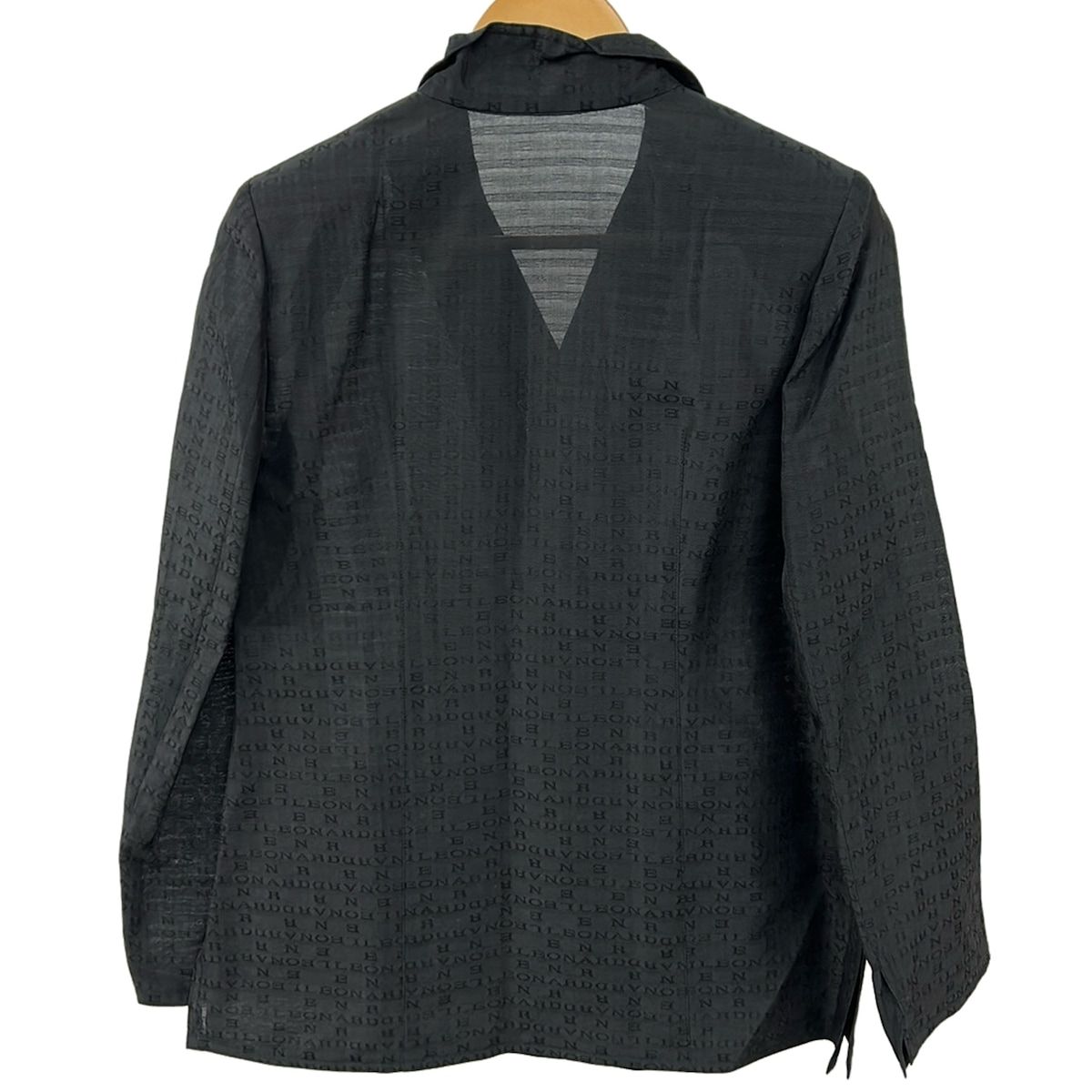 LEONARD(レオナール) ジャケット サイズ11AR M レディース美品 - 黒