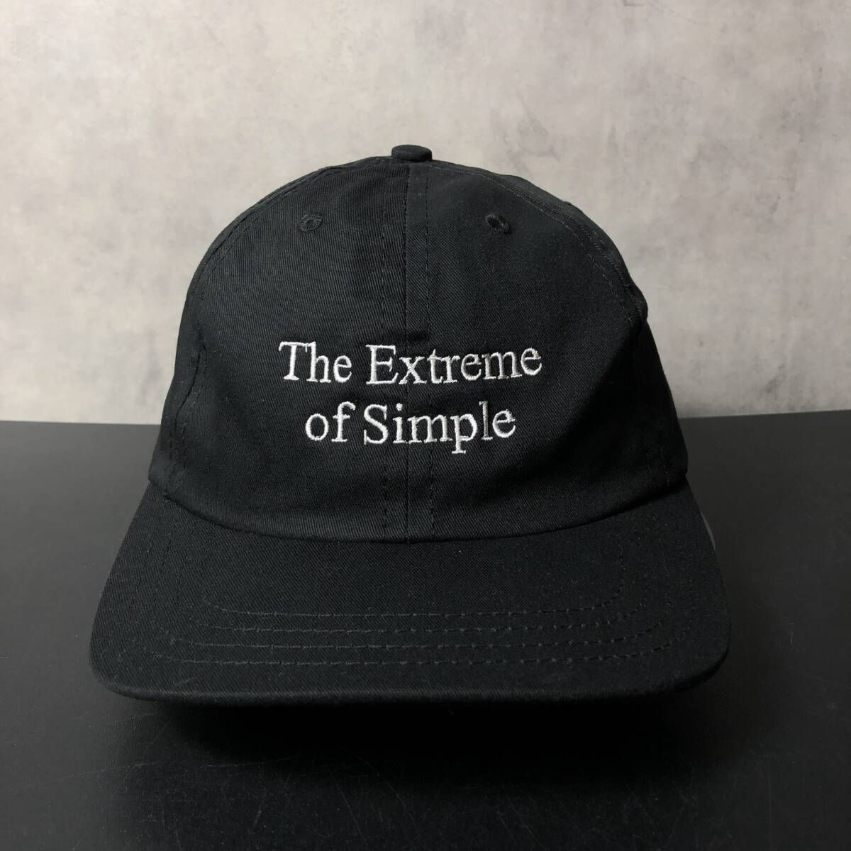 GQ 4343 ENNOY 24 ss コットン キャップ ブラック エンノイ COTTON CAP