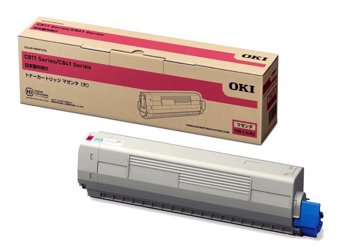 OKI トナーカートリッジ 大 マゼンタ C 841 dn 811 T TNR 3 LM 2