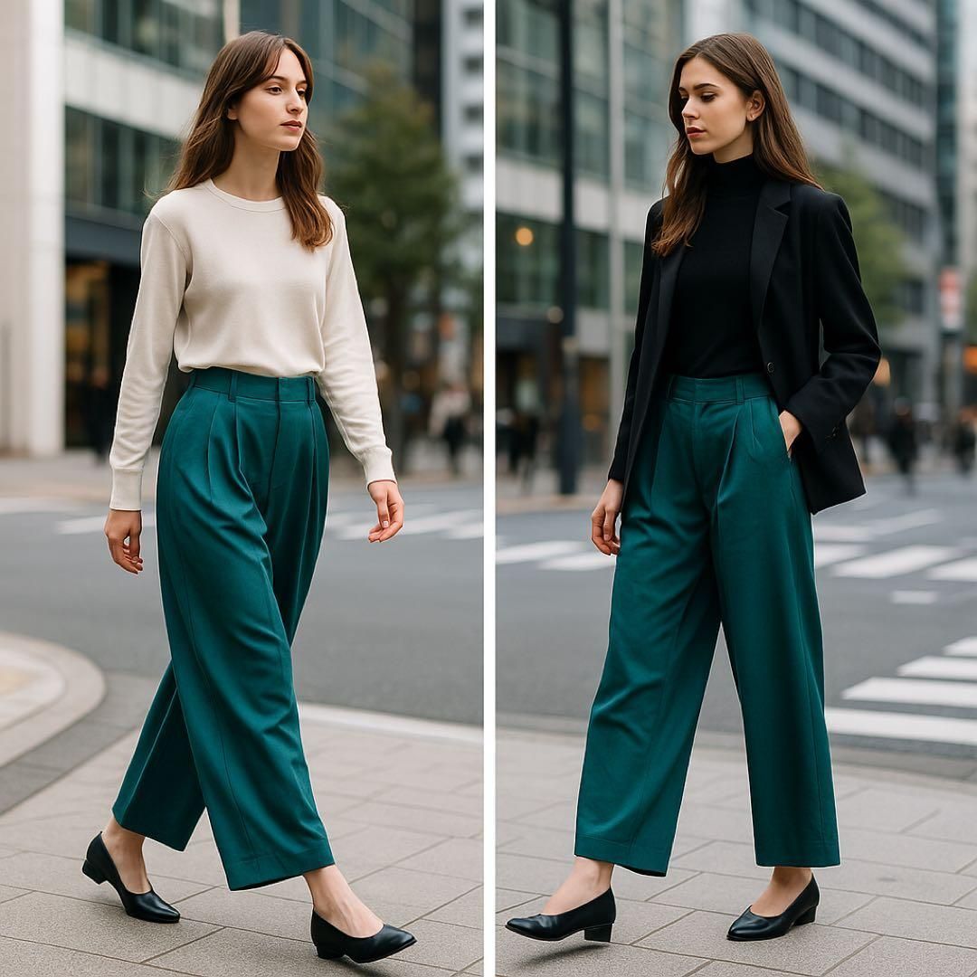 Y s ワイズ Yohji Yamamoto ヨウジヤマモト 2021 SS 2021年春夏 YT-P 03-500 デシンビッグフロントポケットパンツ ワイドパンツ トリアセテート グリーンブルー系 Lサイズ相当 レディース メンズ着用