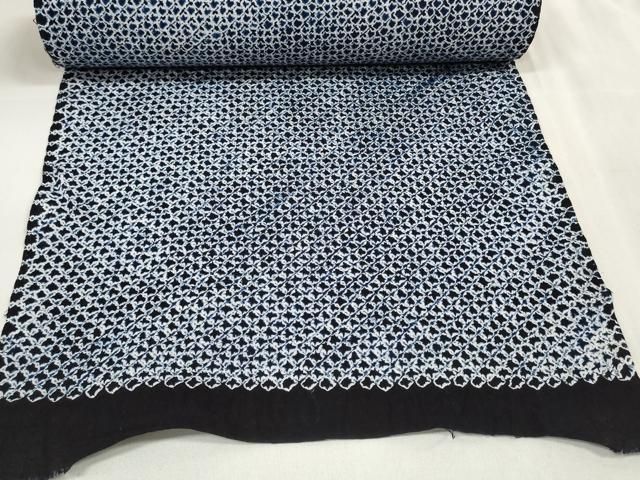 平和屋本店∴極上 夏物 浴衣 有松鳴海絞り 反物 着尺 三浦絞り 綿 逸品