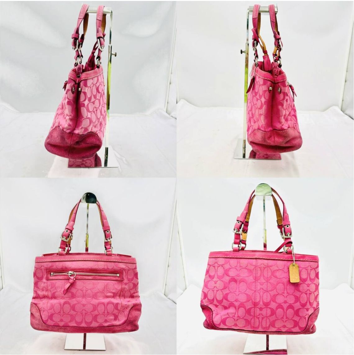 ❗️✨バッグ2点セット✨❗️】 COACH コーチ レッドレザークラッチ