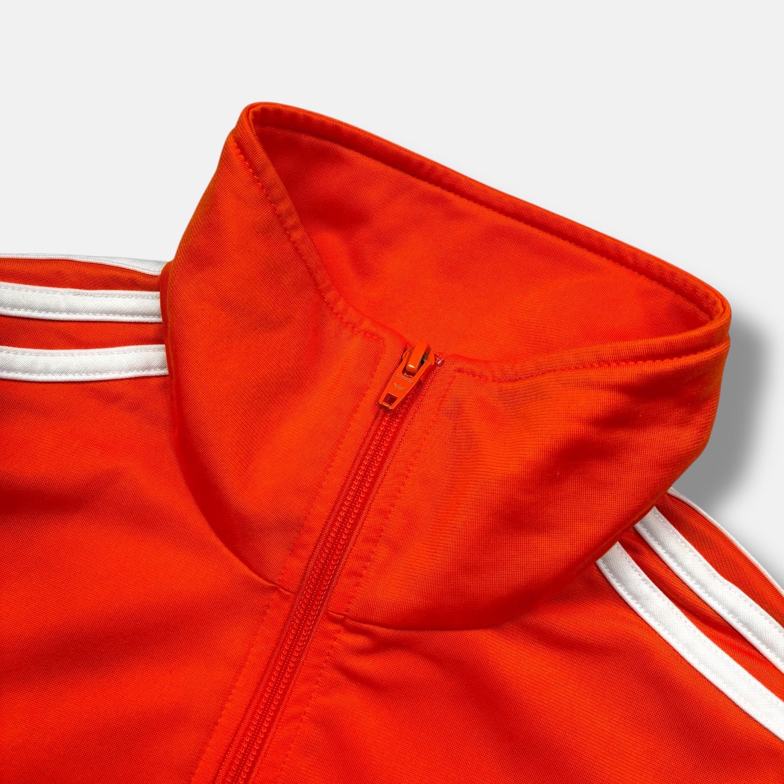 adidas originals トラックジャケット オレンジ M - メルカリ