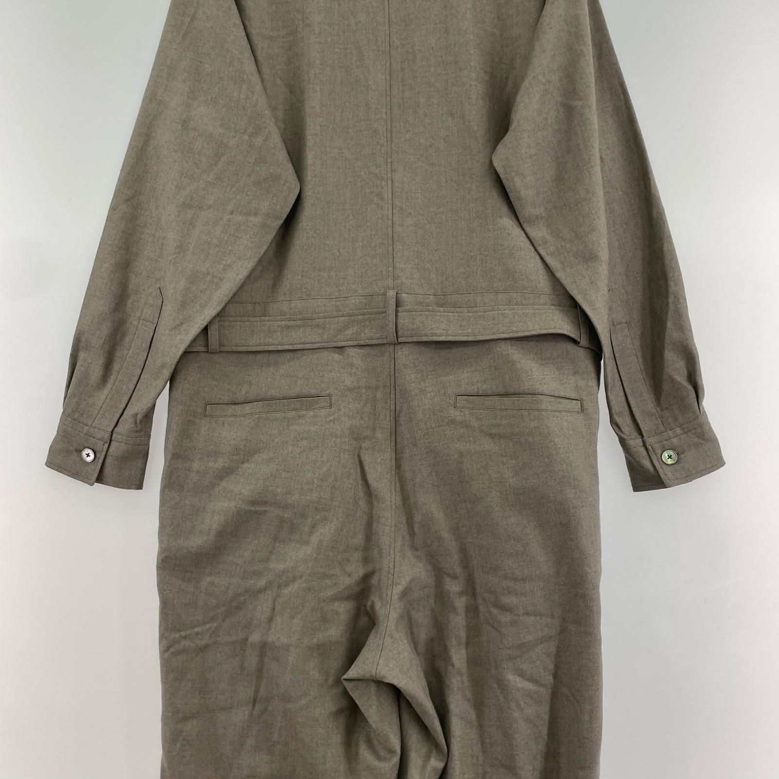 AURALEE SUPER LIGHT WOOL JUMPSUIT TOP A25AJ03OS SIZE 3 - メルカリ