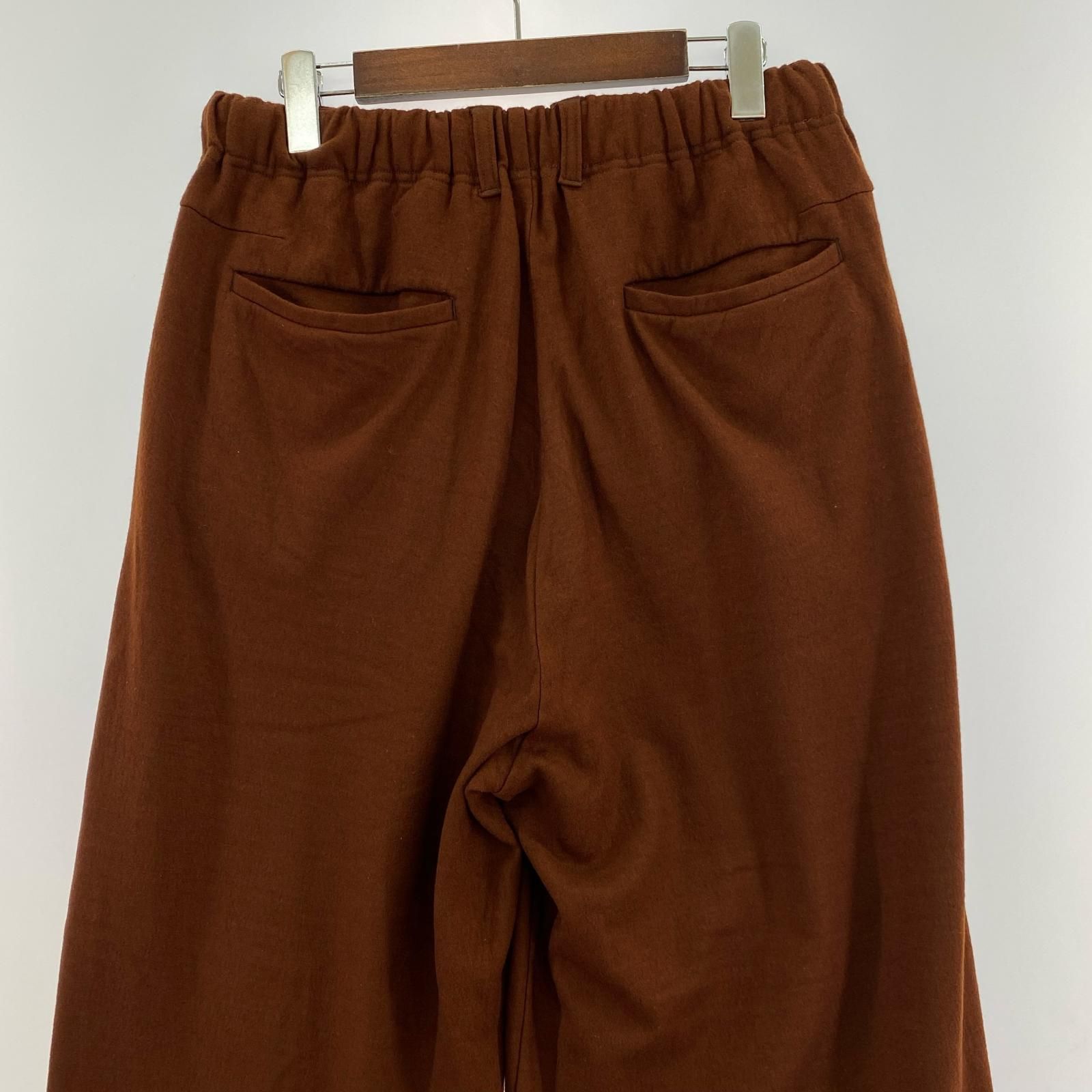 ANCELLM WOOL GATHERS SLACKS 1 ANC-PT91 - メルカリ