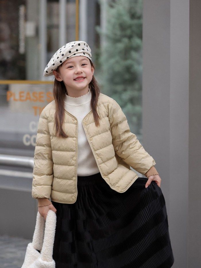  キッズ ダウンコート ダウンジャケット 女の子 男の子 アウター 子供服 子ども服 ショート丈 子供コート キッズコート カジュアル 暖かい フード付き 防風 防寒着 通園 通学 卒業式 小学生 防寒対策 kubuqi 07 DZ 30 ダウンコート 中綿コート コート