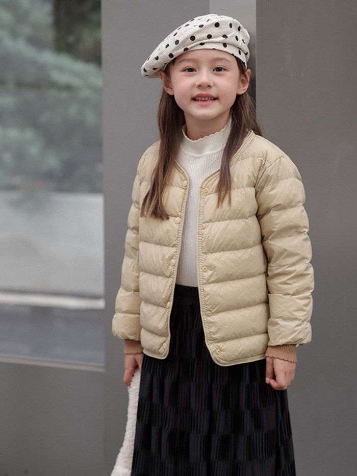 キッズ ダウンコート ダウンジャケット 女の子 男の子 アウター 子供服 子ども服 ショート丈 子供コート キッズコート カジュアル 暖かい フード付き 防風 防寒着 通園 通学 卒業式 小学生 防寒対策 kubuqi 07 DZ 30