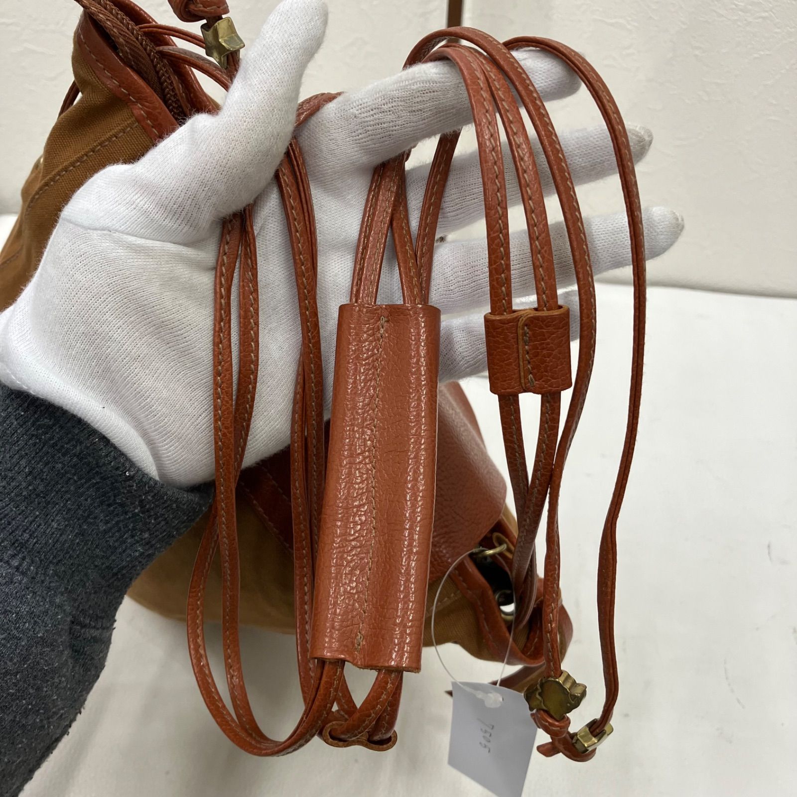 IL BISONTE ショルダーバッグ キャメル IL BISONTE ショルダーバッグ キャメル