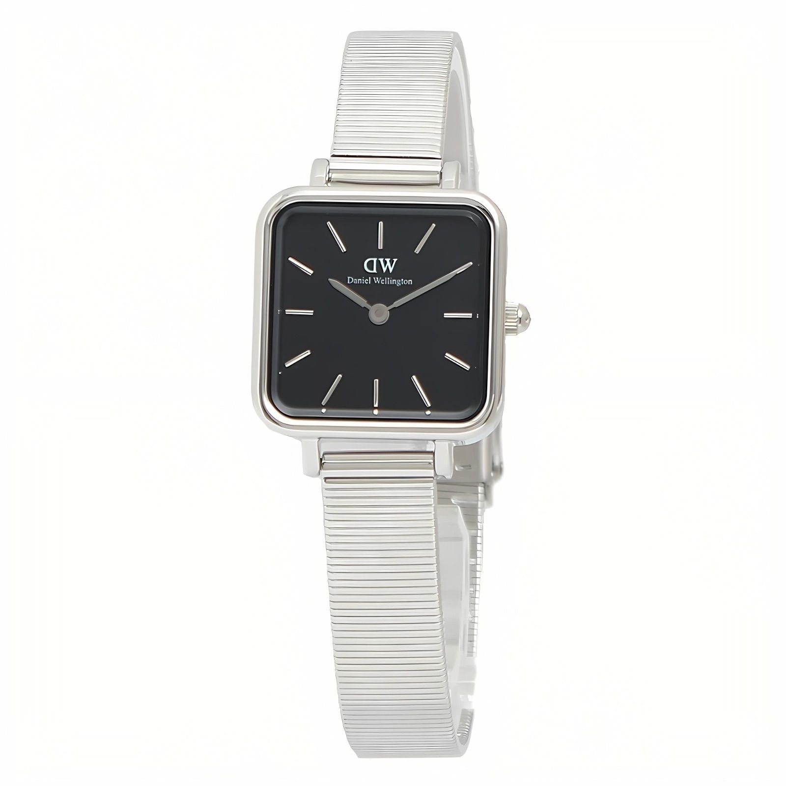 ギフト対応可 ダニエルウェリントン DANIEL WELLINGTON 腕時計 Quadro Studio Silver クアドロ シルバー ブラック レディース アナログ クオーツ おしゃれ ブランド 記念 プレゼント ギフト