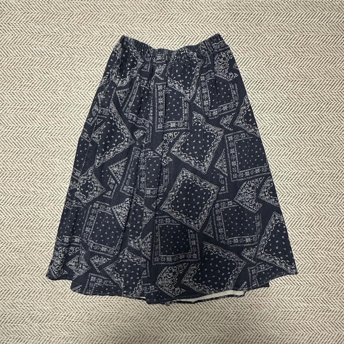 BEAMS BOY リネンスカート