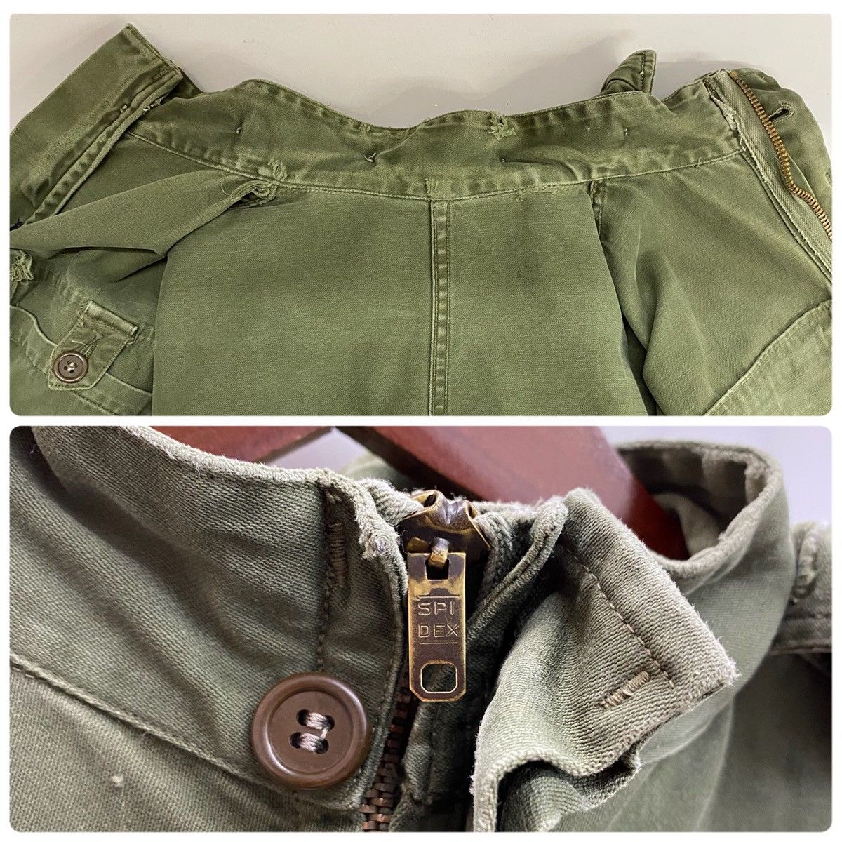 Y*H様 60s 実物 フランス軍 パラトルーパー ジャケット パラシュート