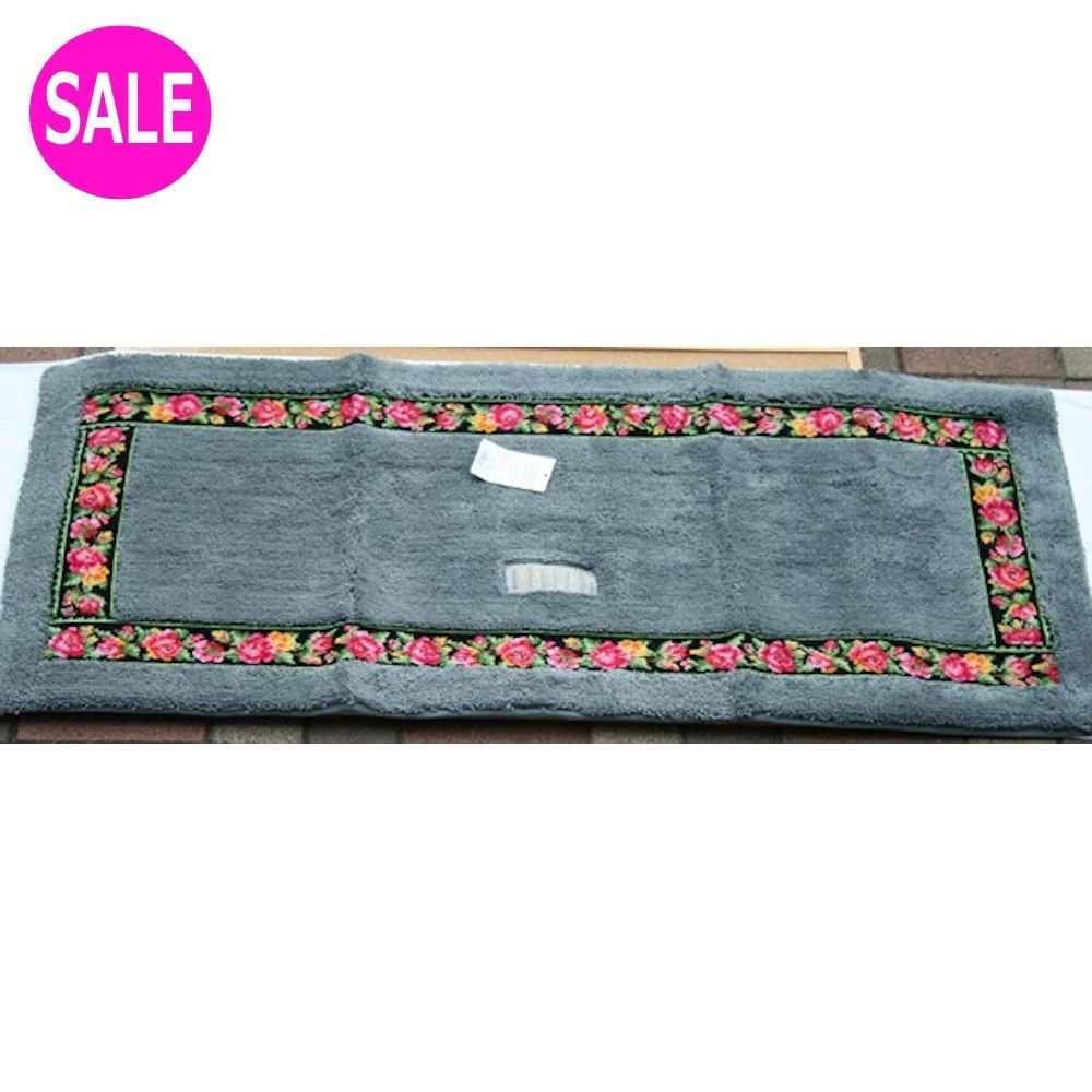 フェイラー マット 定価23 100円 レイシーローズ キッチンマット ロング 55 cm 120 グレー フェイラーマット