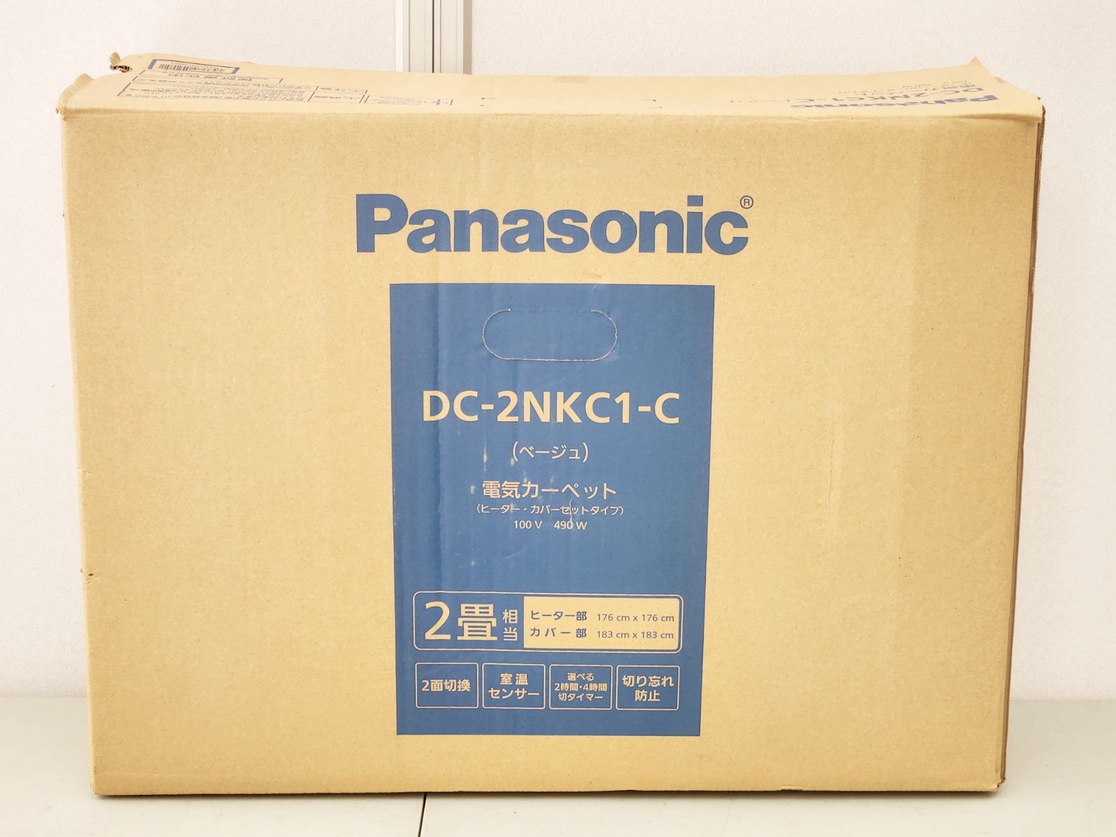 Panasonic パナソニック 電気カーペット DC-2NKC1-C 2021年製 2畳相当