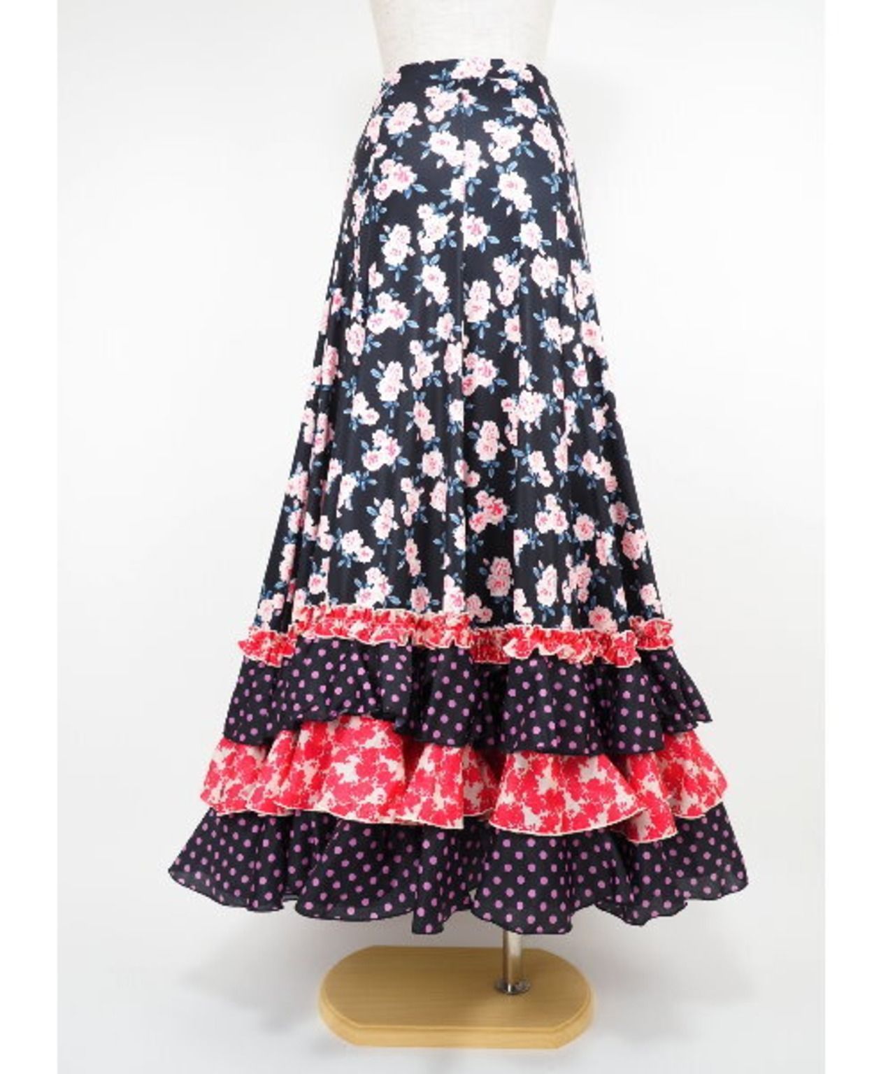 生地使いフリルファルダ