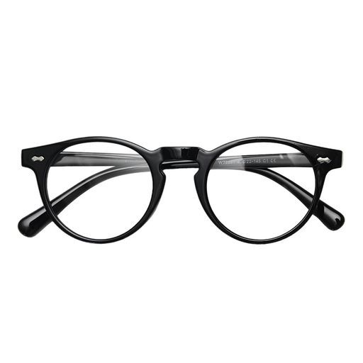 [FEISEDY]ブルーライトカットメガネ伊達メガネパソコン用メガネ度なしTR90フレーム透明レンズ丸型超軽量おしゃれメンズレディーズB1240