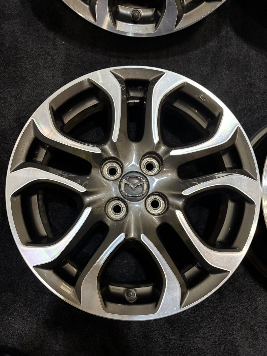  マツダ デミオ 16インチ 5 J 40 100 4 H アルミホイール 4本 MAZDA 2 ロードスター L 101 16インチ ホイール