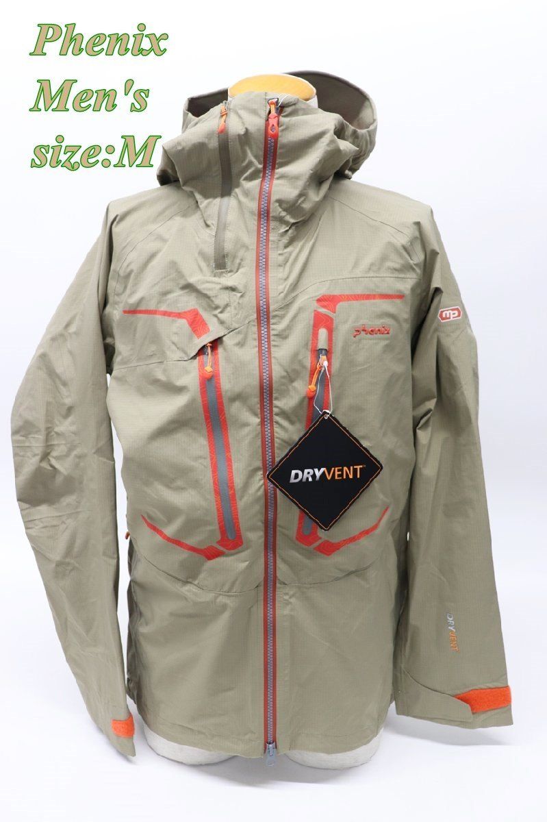 Phenix フェニックス メンズ アウトドアジャケット Camber 3 L Jacket ベージュ M トップス R 2512 159