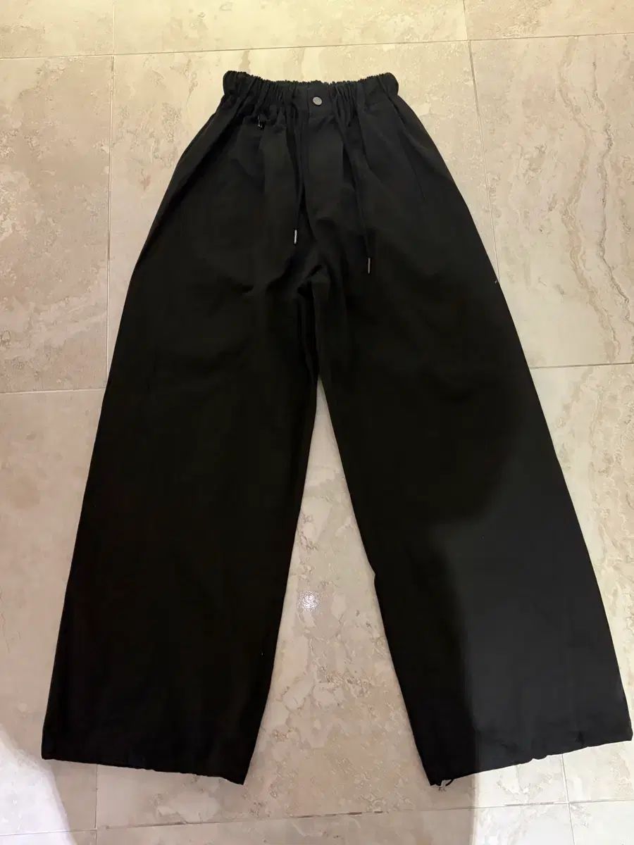 トリミングバード ブルゾン セットアップ パンツ ブラック