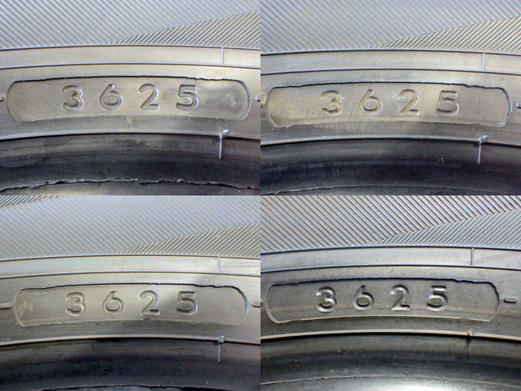  M 249 G 製造 約9部山 イボ付き 055 225 55 R 18 4本 13インチ サマータイヤ ノーマルタイヤ