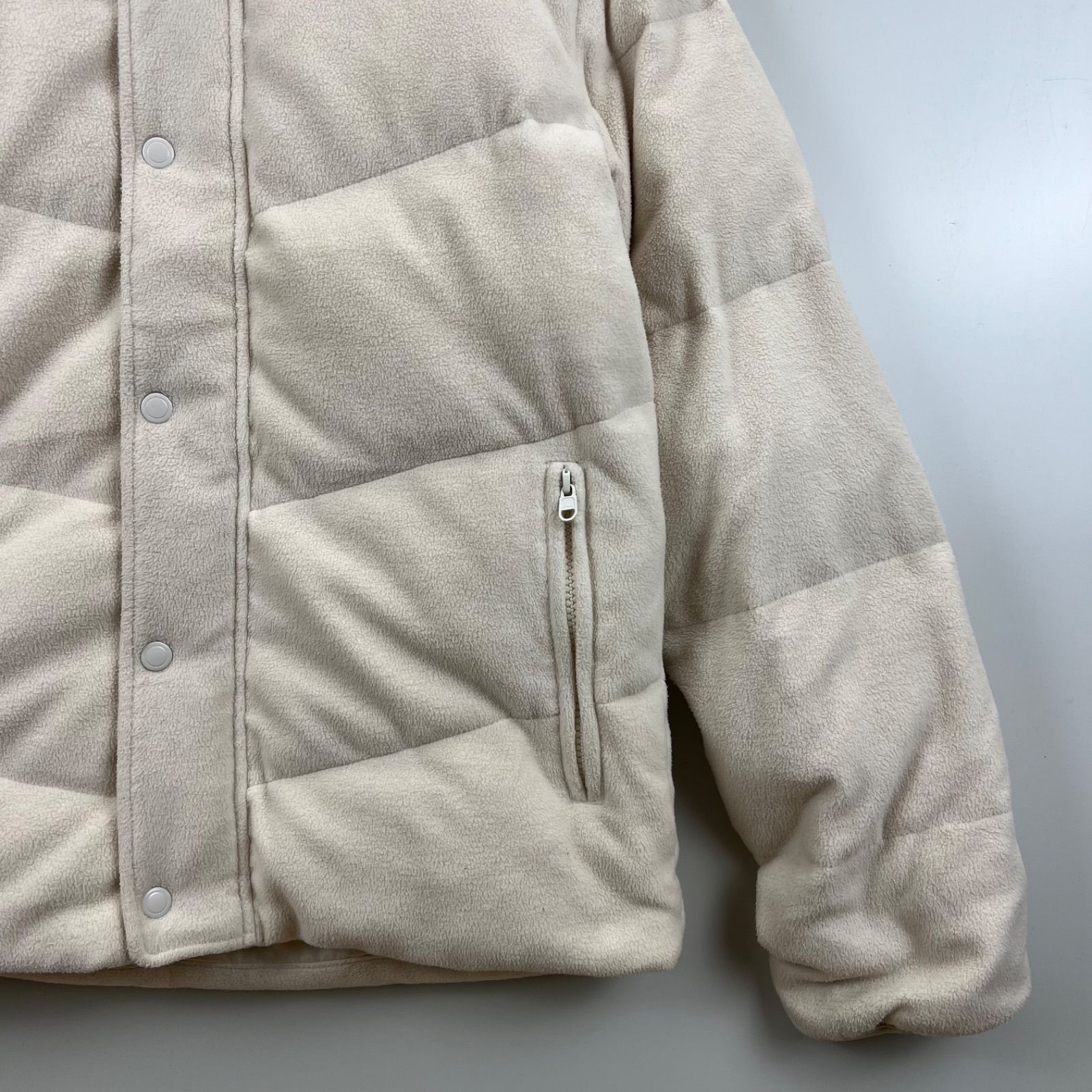 UNIQLO 00s y2k archive fleece hoodie down jacket M ユニクロ 