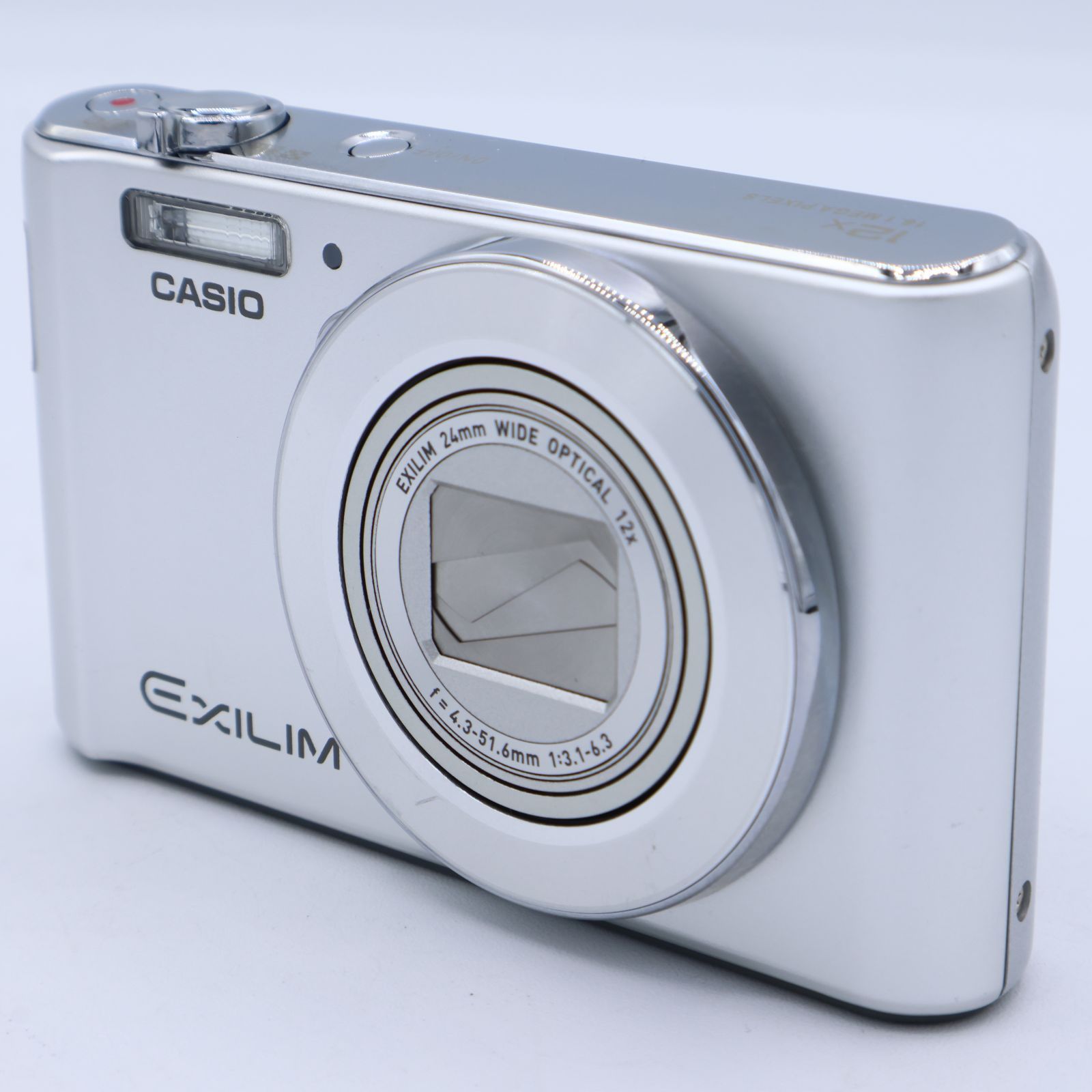 CASIO カシオ デジタルカメラ EXILIM EX ZS 210 SR 手ブレに強い光学12倍ズーム オート 1610万画素 シルバー 251123_