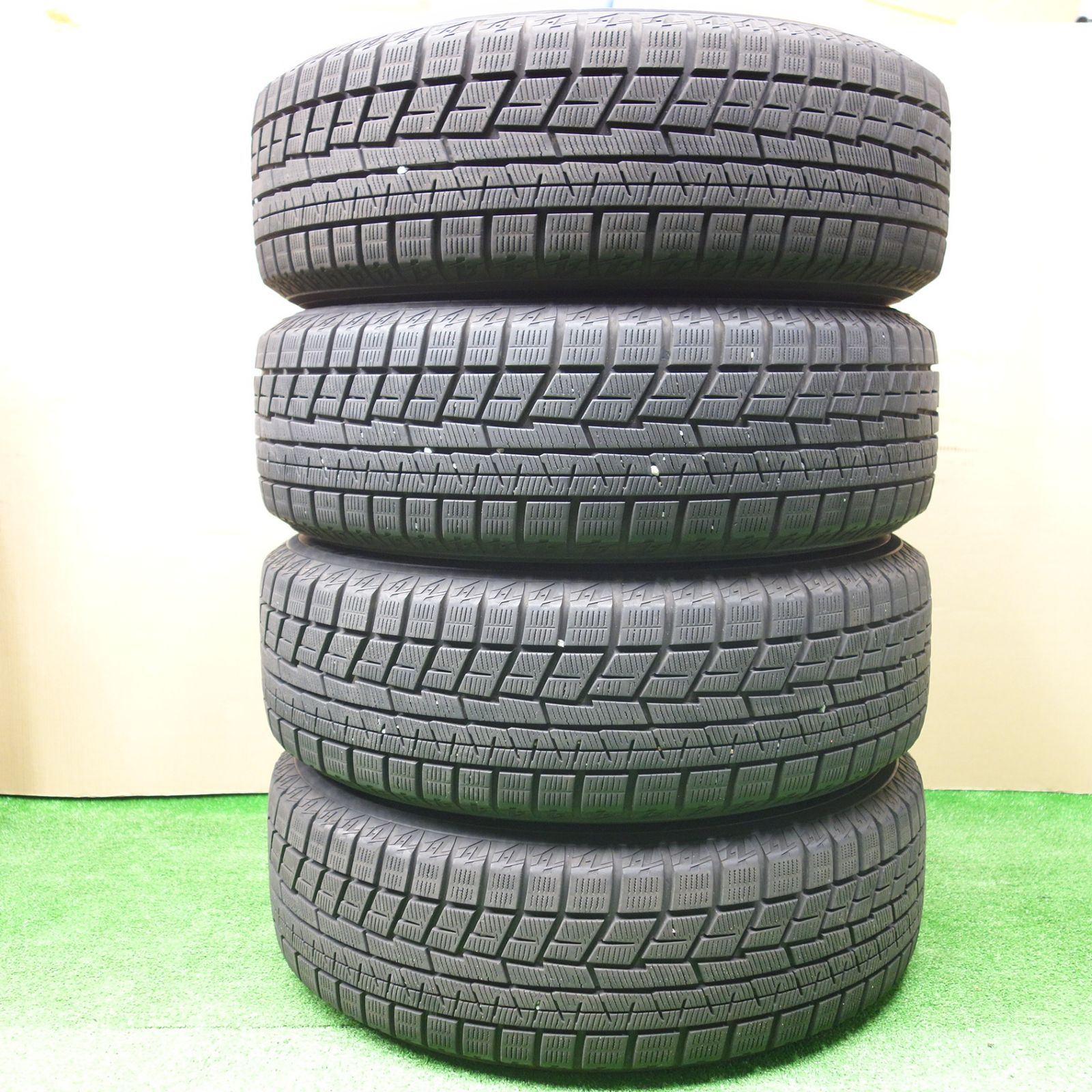  バリ溝 23年 キレイ 8 5分 スタッドレス 195 65 R 15 ヨコハマ アイスガード iG 60 GRASS グラス 15インチ PCD 114 3 5 H ス 15インチ タイヤ ホイールセット