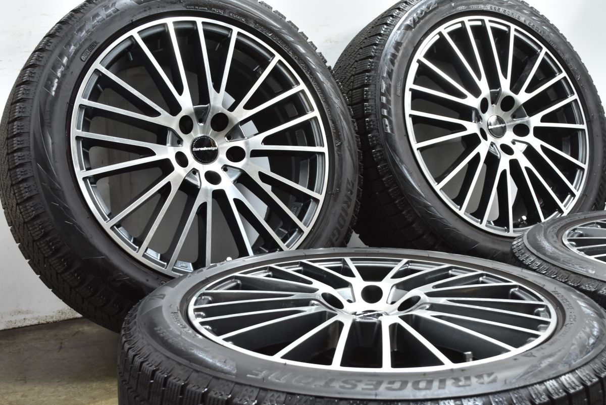 バリ溝 EUROdesign CALWER 18 in 8 J 52 PCD 112 ブリヂストン VRX 2 225 50 R BMW F 48 X 1 39 MINI 60 ミニクロスオーバー