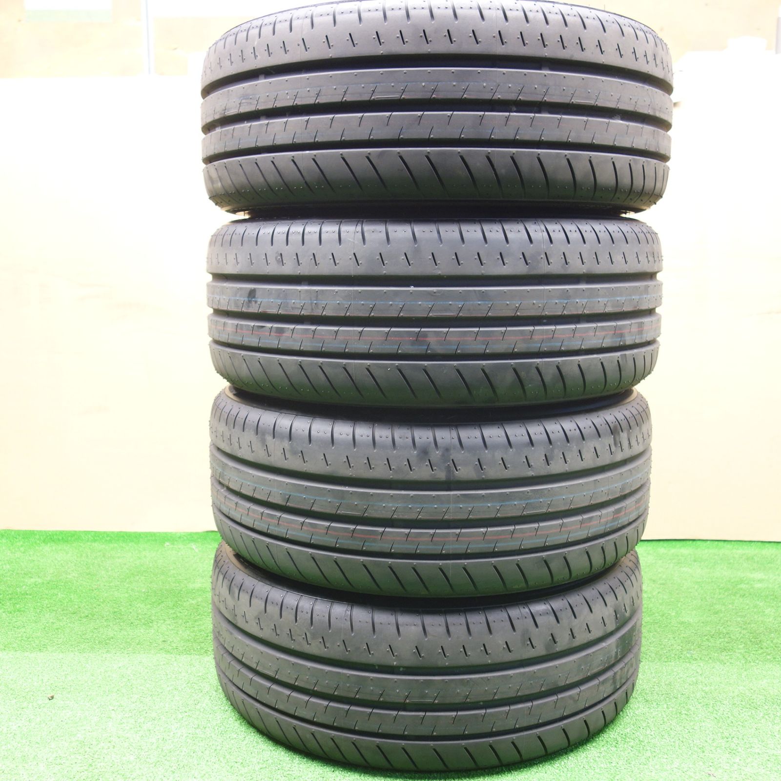 新車外し！25年☆215/45R17 ブリヂストン トランザ T002 タイヤ 17